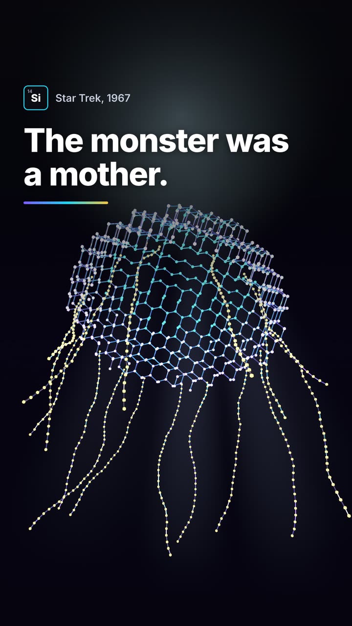 Star Trek’s first silicon-based life form: the monster was a mother